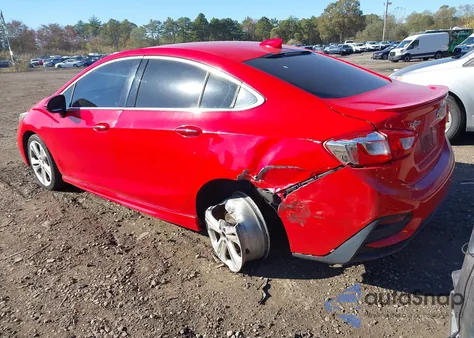 2016 Chevrolet Cruze Premier Auto from USA, damaged, VIN 1G1BG5SM9G7257024